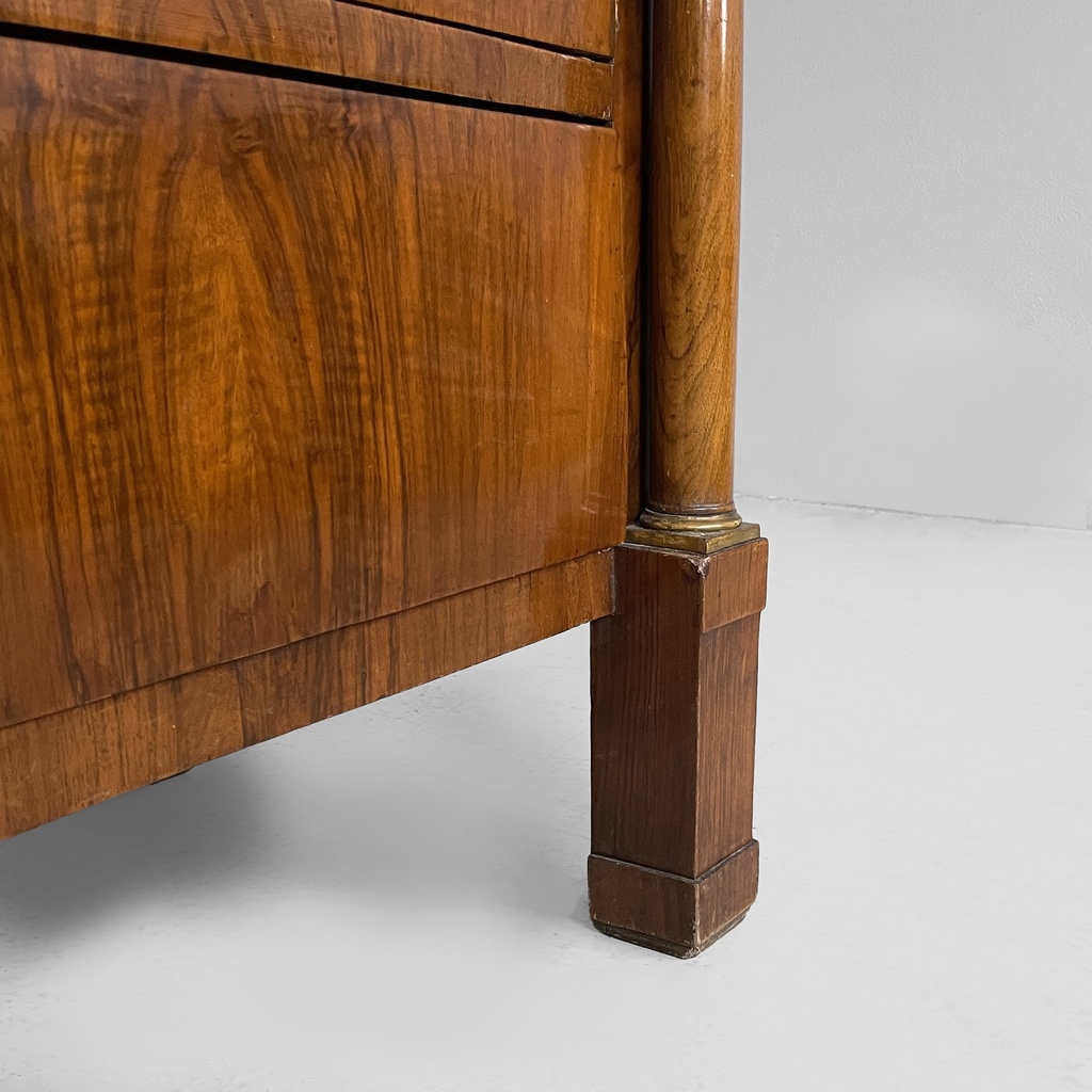 Cassettiera in legno, inizio 1800 ca.