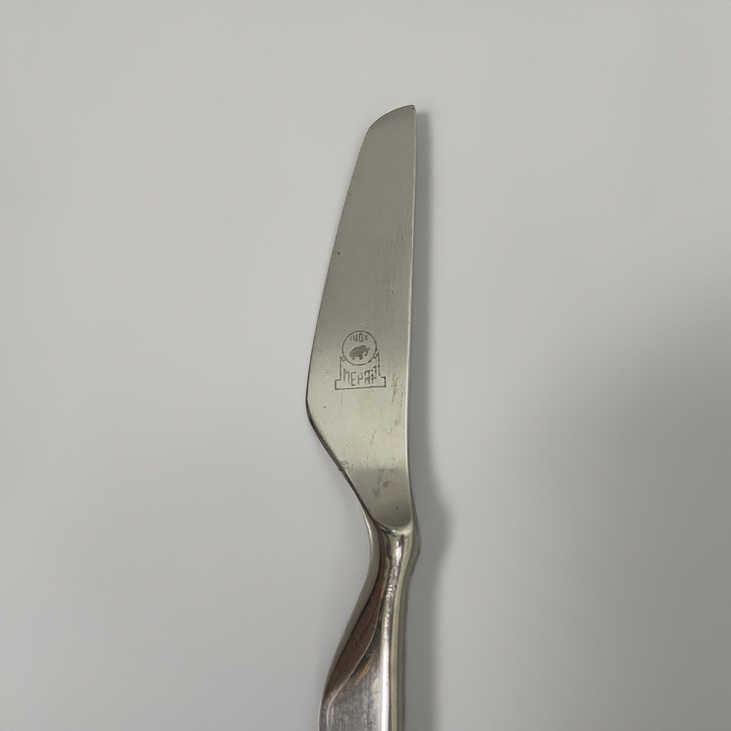Set posate Ergonomica di Angelo Mangiarotti per Mepra, 1980 ca.