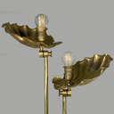 Lampada da terra in ottone, 1960 ca.