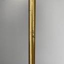 Lampada da terra in ottone, 1960 ca.