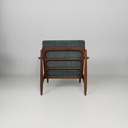 Poltrone in velluto verde, 1950 ca.