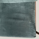 Poltrone in velluto verde, 1950 ca.