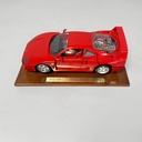 Quadro con modellino Ferrari, 1988