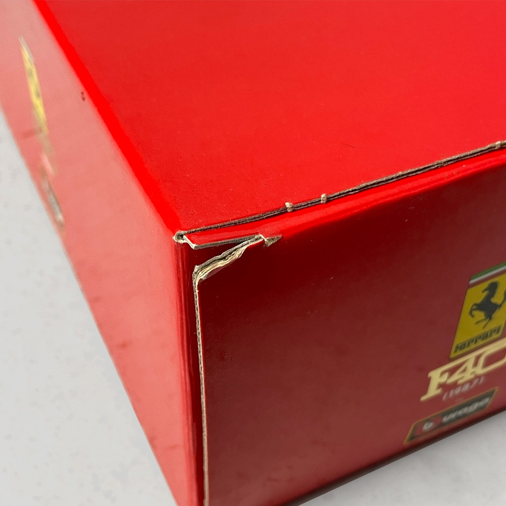 Quadro con modellino Ferrari, 1988