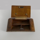 Scatola in legno con calendario, 1930 ca.