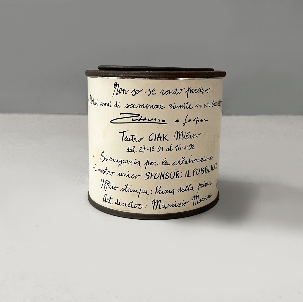 Lattina promozionale di Emilio, 1991-1992