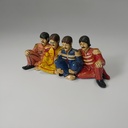 Scultura beatles con vinile, 1960 ca.