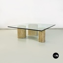 Tavolo da caffè Di Uno Tre di Giulio Lazzotti per Casigliani, 1980 ca. 