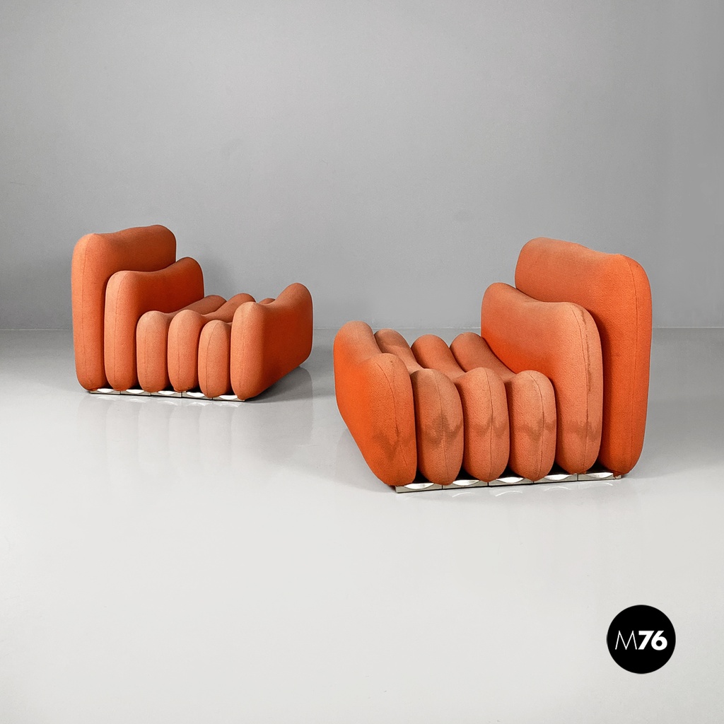 Poltrone di Joe Colombo per Sormani, 1970 ca. 