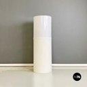Lampada da terra in plastica bianco, 1970 ca.