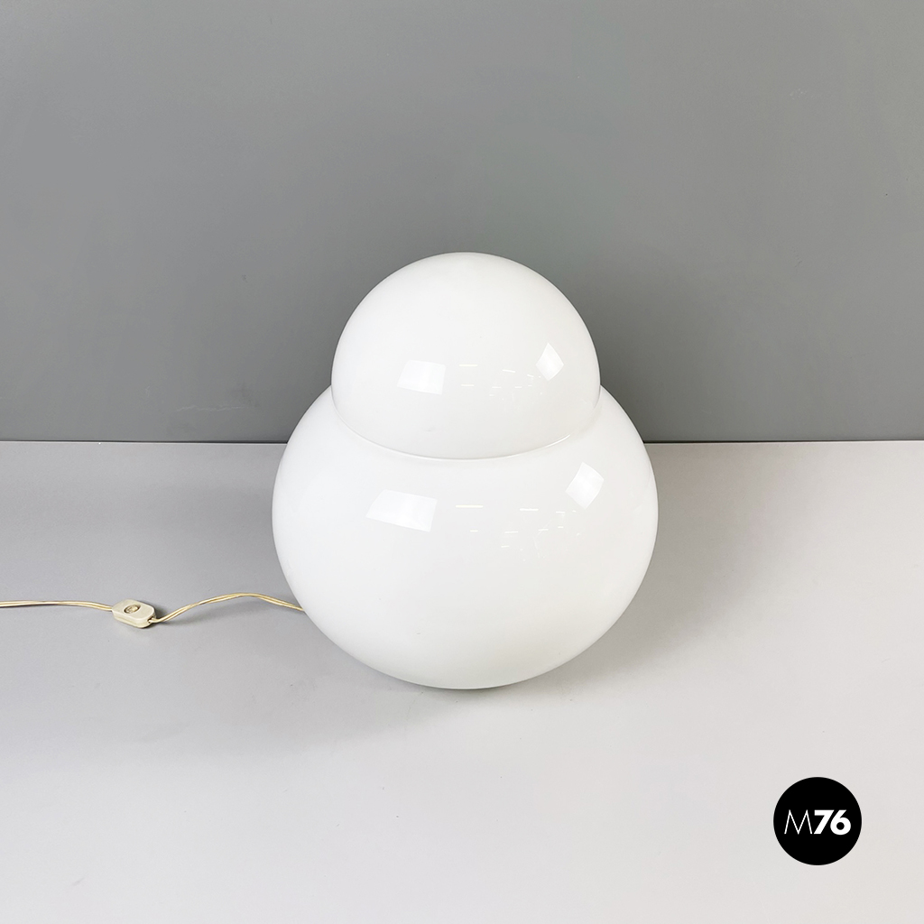 Lampada da tavolo Daruma di Sergio Asti per Fontana Arte, 1970 ca.