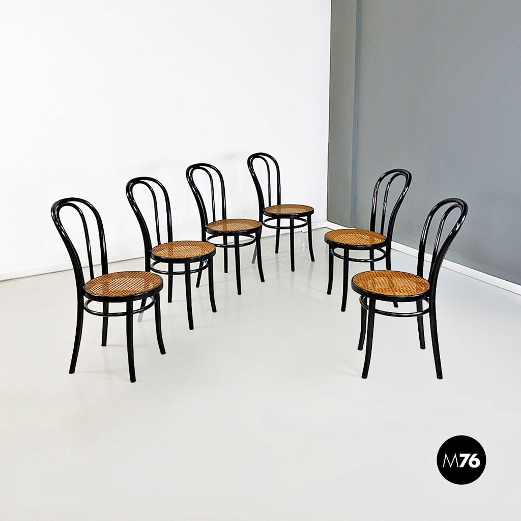 Sedie N.18 di Michael Thonet per Herbatschek, 1960 ca.