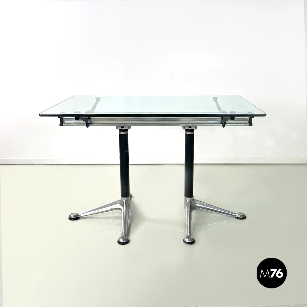 Tavolo da pranzo di Bruce Burdick per Tecno, 1980 ca. 