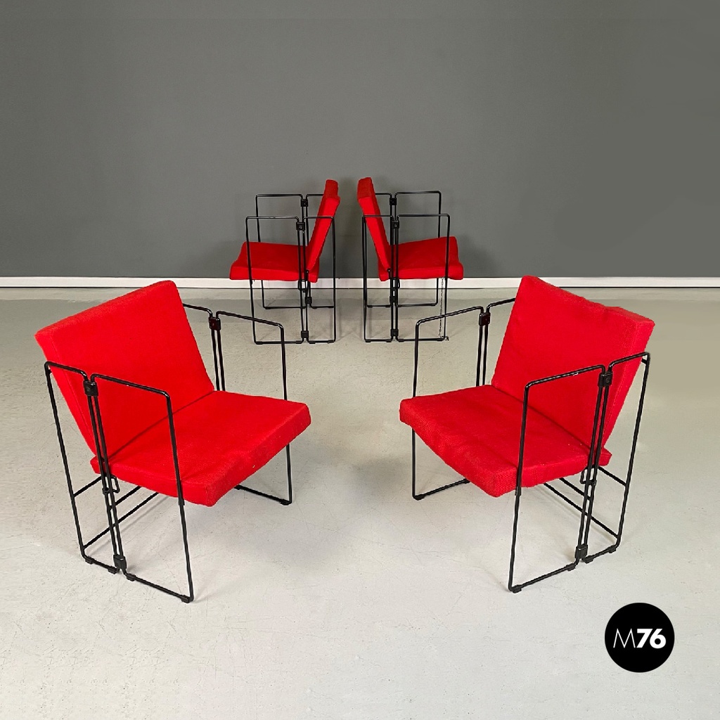 Poltrone Jolly di Iginio Cappai e Pietro Mainardis per Alfeo, 1980 ca.