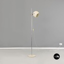 Lampada da terra orientabile con metallo e acciaio, 1970 ca.