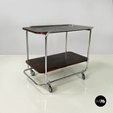 Carrello in legno e metallo, 1940 ca. 