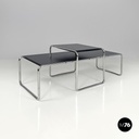 Tavoli da caffè Laccio di Marcel Breuer per Gavina, 1970 ca.