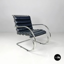 Poltrona MR40 di Mies van der Rohe per Knoll, 1980 ca.
