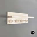 Appendiabiti da parete Gancio di Olaf Von Bohr e Marcello Siard per Kartell, 1970 ca.