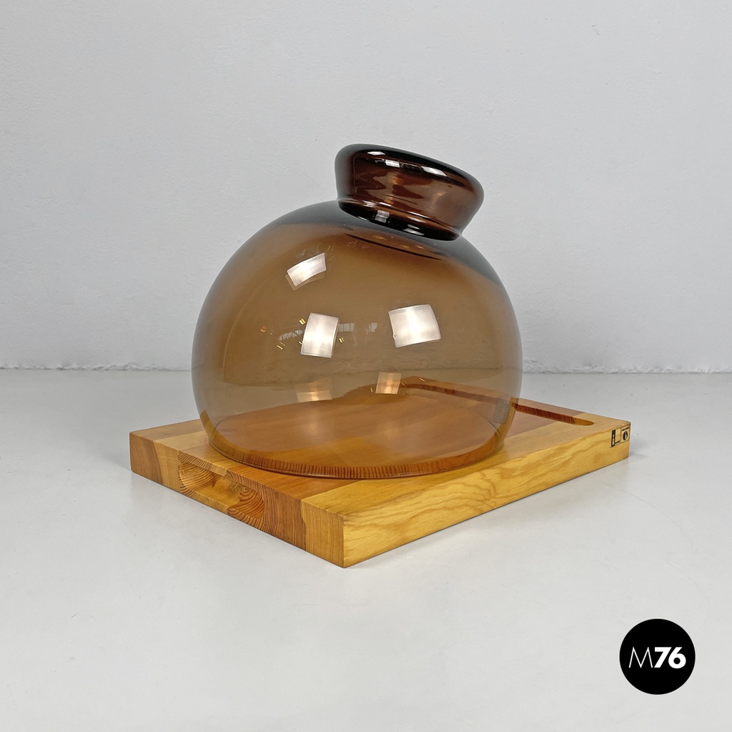 Tagliere con cloche di Alvar Aalto per Artek, 1970 ca.