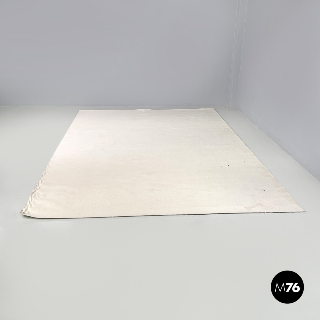 Tappeto a pelo corto bianco, 2000 ca.