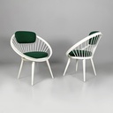 Poltrone Circle di Yngve Ekström per Ese Mobler Ab Sweden, 1960 ca.