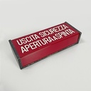 Insegna luminosa da cinema o teatro, 1960 ca.