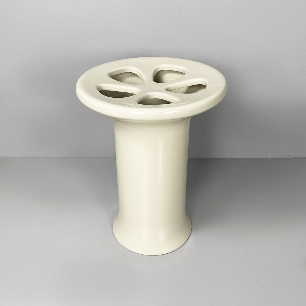 Portaombrelli in ceramica di Angelo Mangiarotti per Fratelli Brambilla, 1970 ca.