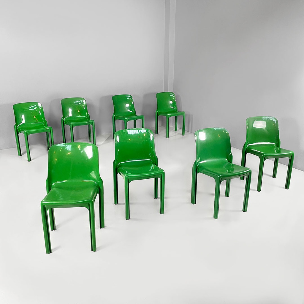 Sedie Selene di Vico Magistretti per Artemide, 1960 ca.