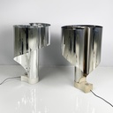 Lampade da tavolo Spinnaker di Costantino Corsini e Giorgio Wiskemann per Stilnovo, 1970 ca.