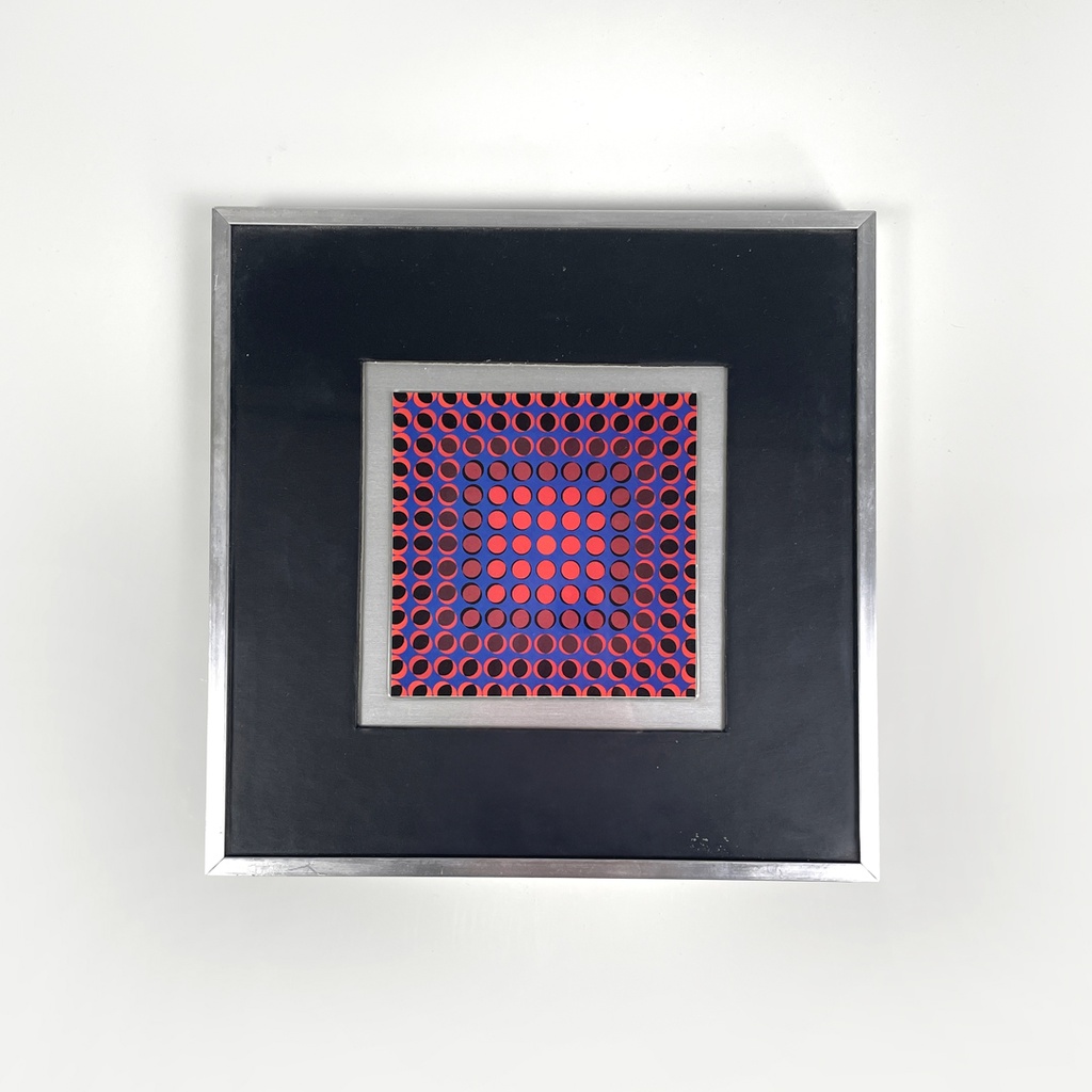Quadro di Victor Vasarely, 1970 ca.
