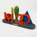 Scultura di Lucio Del Pezzo per Olivetti, 1982