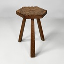 Sgabello in legno, 1970 ca.