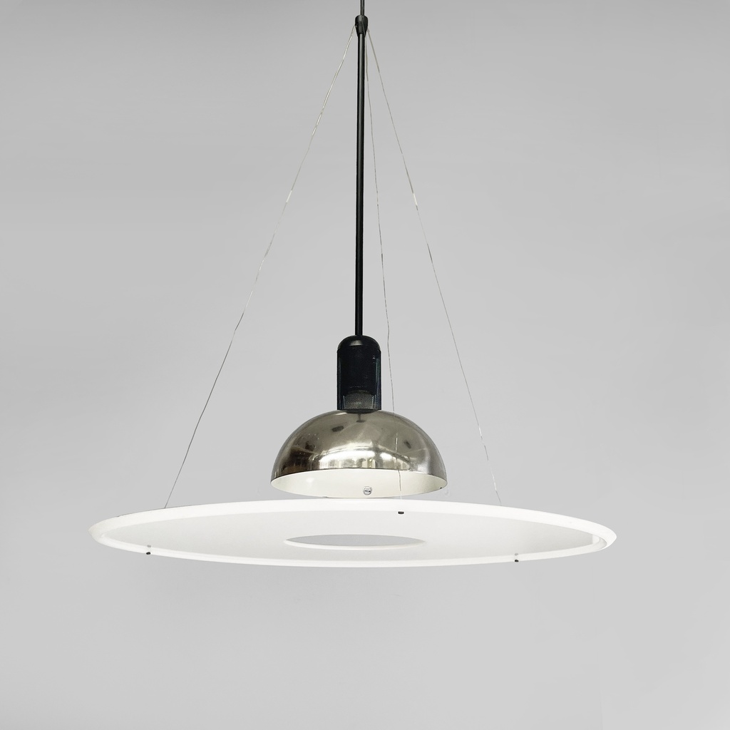 Lampadario Frisbi di Achille Castiglioni per Flos, 1970 ca.
