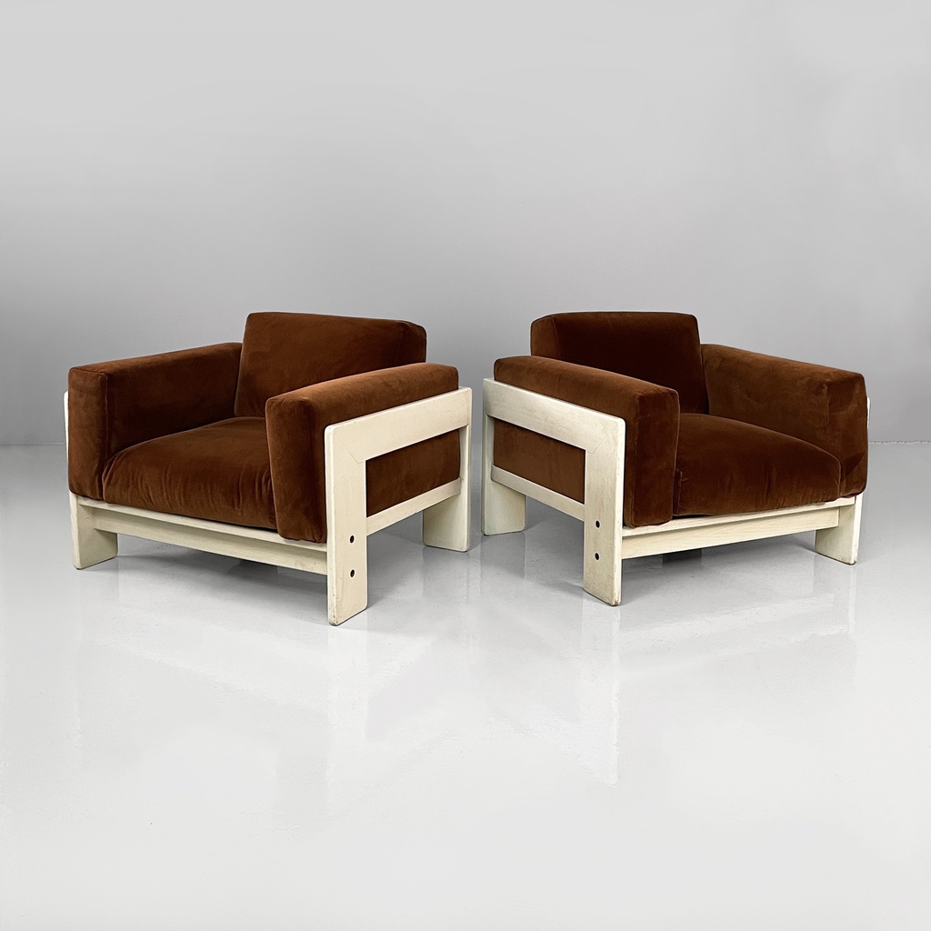 Poltrone Bastiano di Afra e Tobia Scarpa per Gavina, 1960 ca.