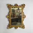 Specchio da parete in legno dorato, 1930 ca.