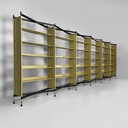 Libreria di Studio BBPR per Olivetti, 1960 ca.