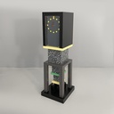 Orologio da tavolo Metropole di George J. Sowden per Memphis, 1982