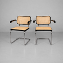 Sedie Cesca di Marcel Breuer per Gavina, 1960 ca.