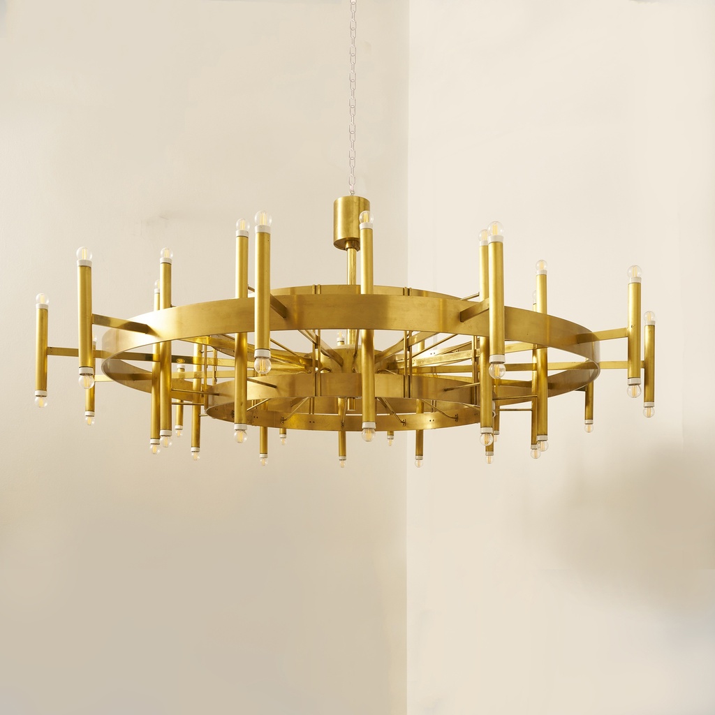 Enorme lampadario di Gaetano Sciolari per Sciolari Lumi D'Arte, 1966