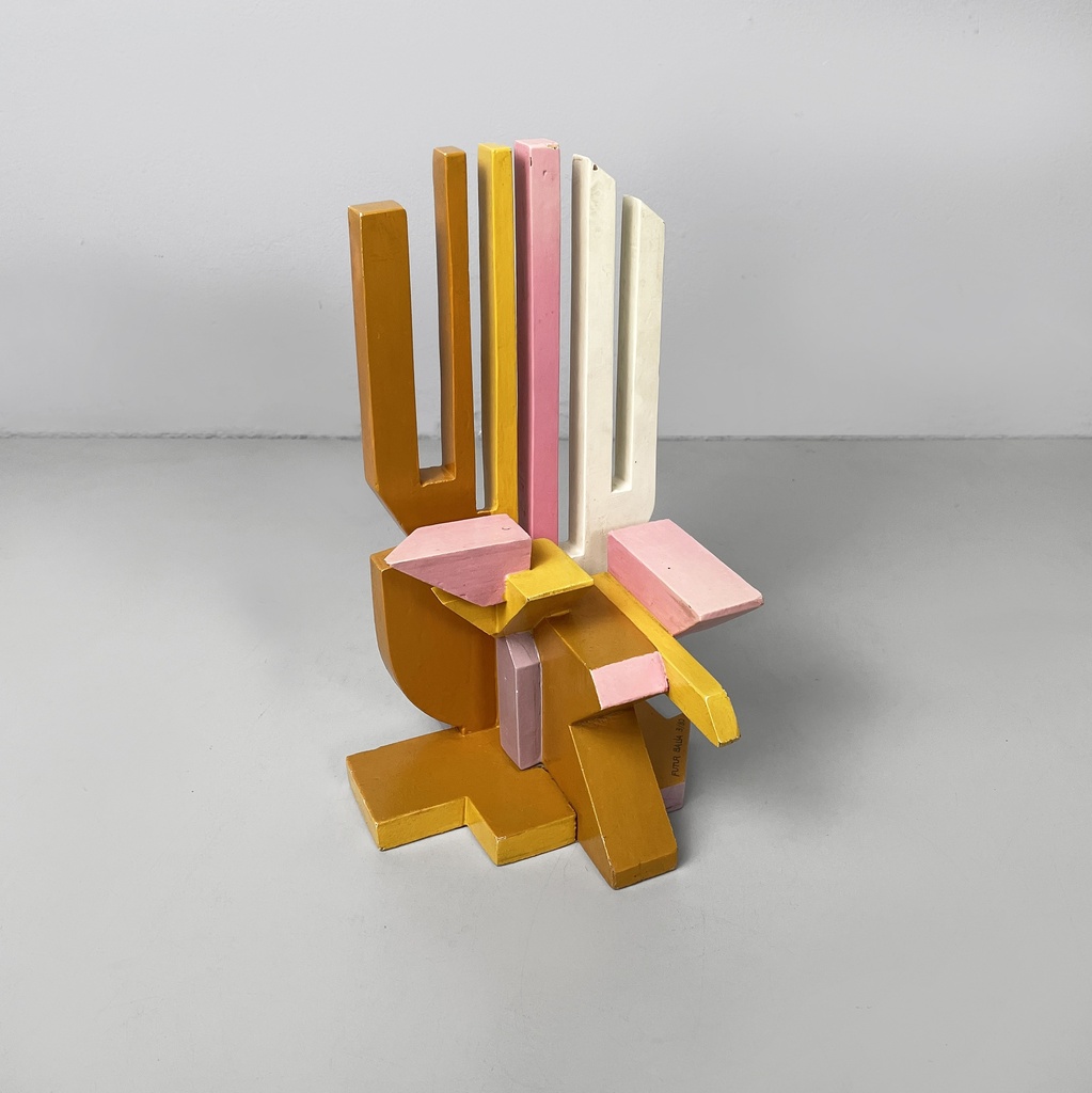 Scultura Portacarte Futur Balla, 1980 ca.