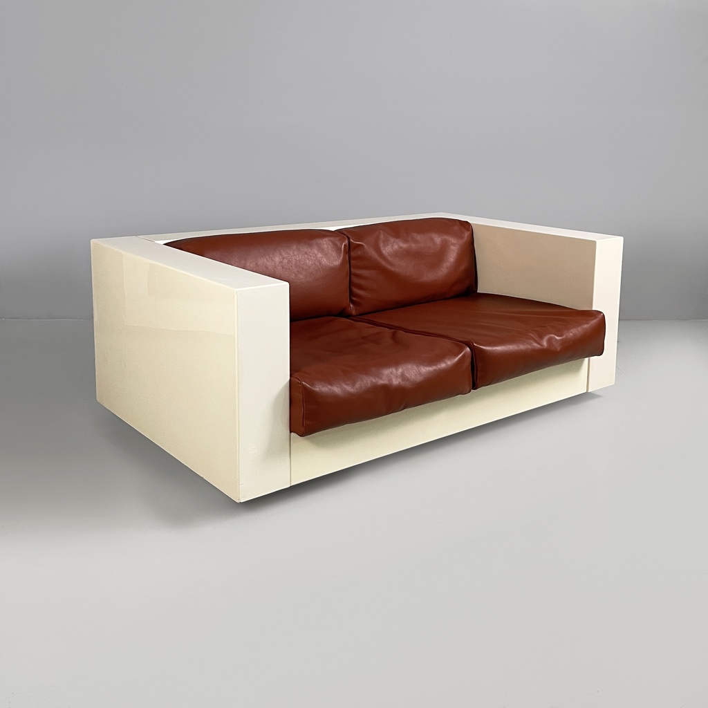 Divano Saratoga di Massimo e Lella Vignelli per Poltronova, 1980 ca.