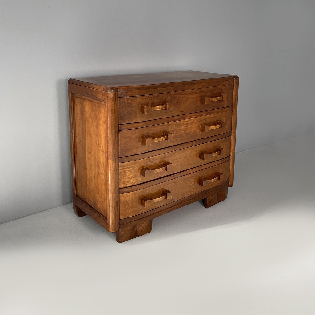 Cassettiera in legno, 1930 ca.