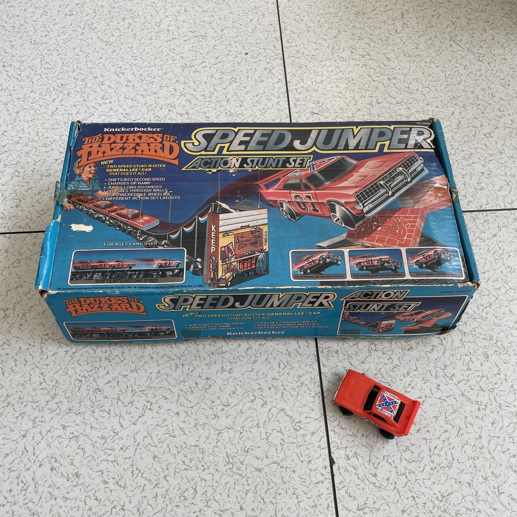 Pista per macchina giocattolo per Knickerbocker, 1980 ca. 