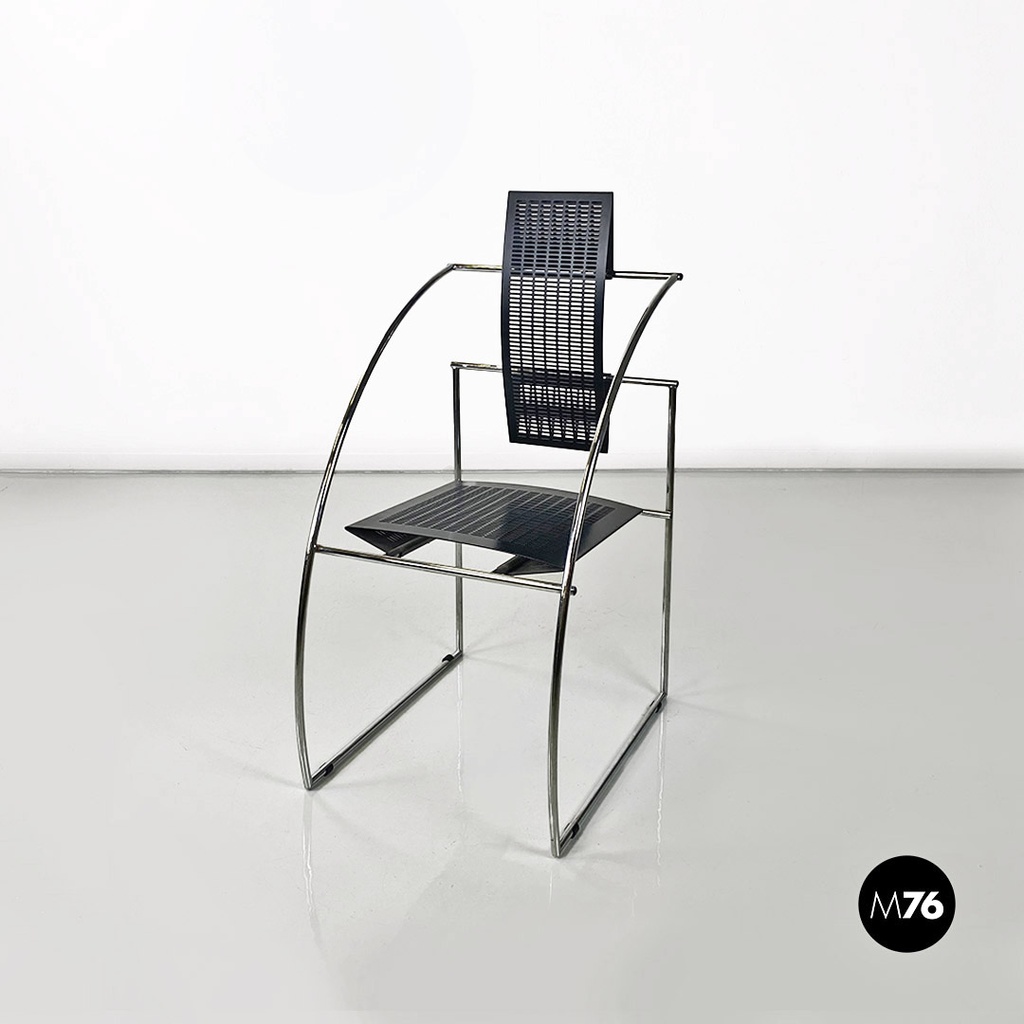 Sedia Quinta 605 di Mario Botta per Alias, 1980 ca.