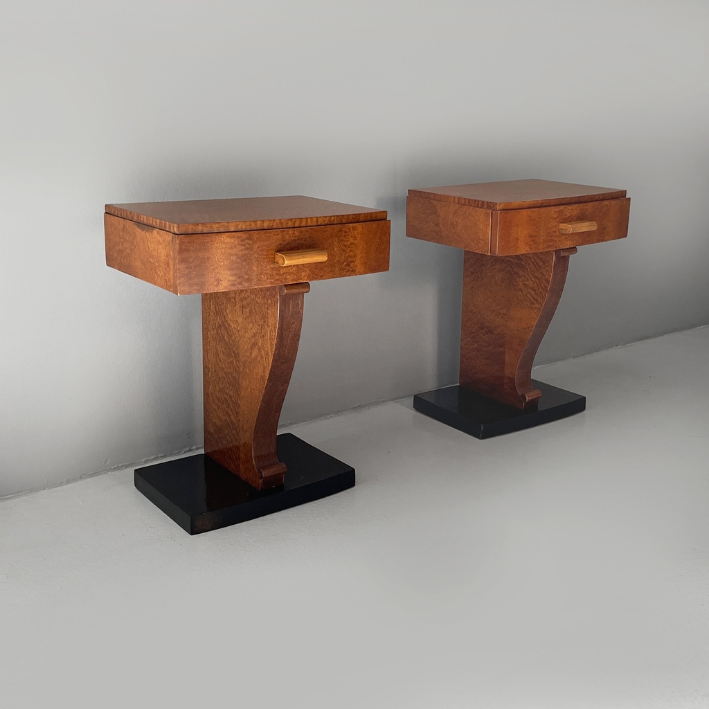 Comodini in legno, 1930 ca.