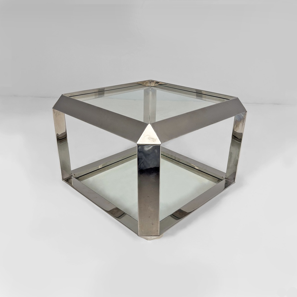 Tavolo da caffè P800 di Alberto Rosselli per Saporiti, 1970 ca.