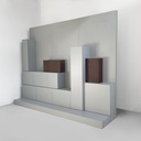 Mobile da parete Grande Piatto di Andrea Branzi per Design Gallery Milano, 1991