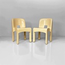 Sedie 4868 di Joe Colombo per Kartell, 1970 ca.