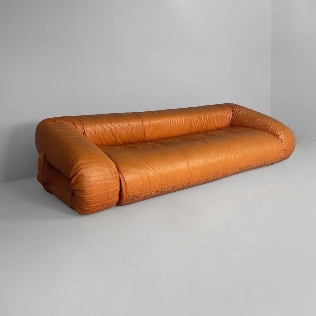 Divano letto Anfibio di Alessandro Becchi per Giovannetti Collezioni, 1970 ca.